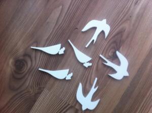 Pääsuke ja purjekas ( PVC )